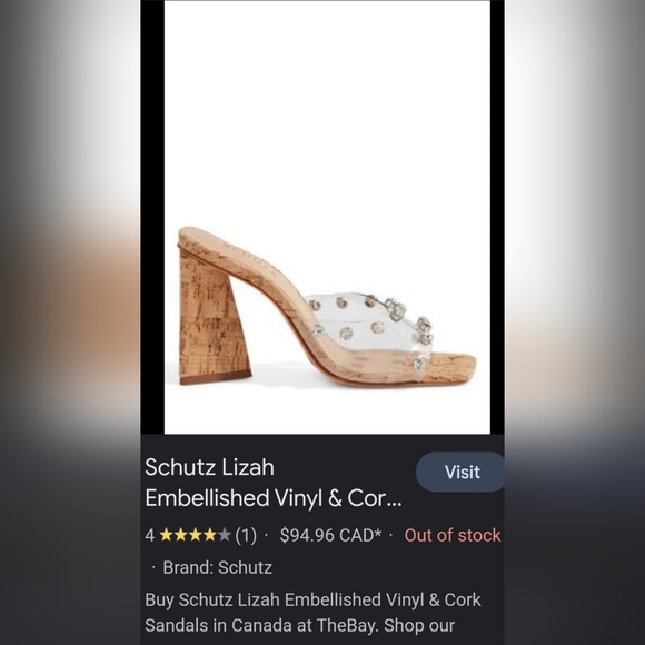 NWOT Schutz shoes. Size 10 - Picture 14 of 16